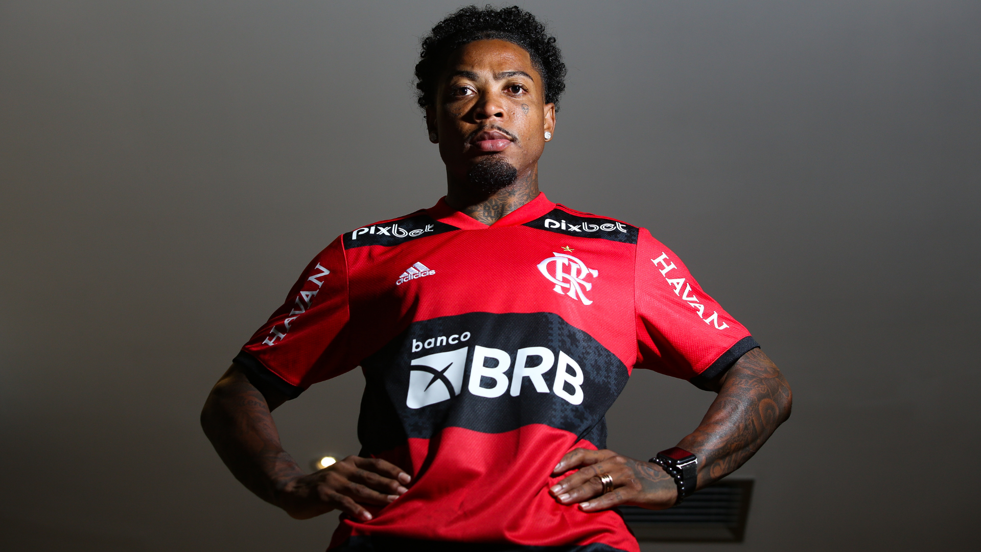 Marinho deixou o Santos na última quinta-feira, 27, para acertar a sua ida ao Flamengo - Gilvan de Souza/ Flamengo