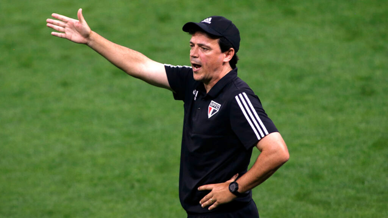 Santos oficializa proposta por Fernando Diniz - GettyImages