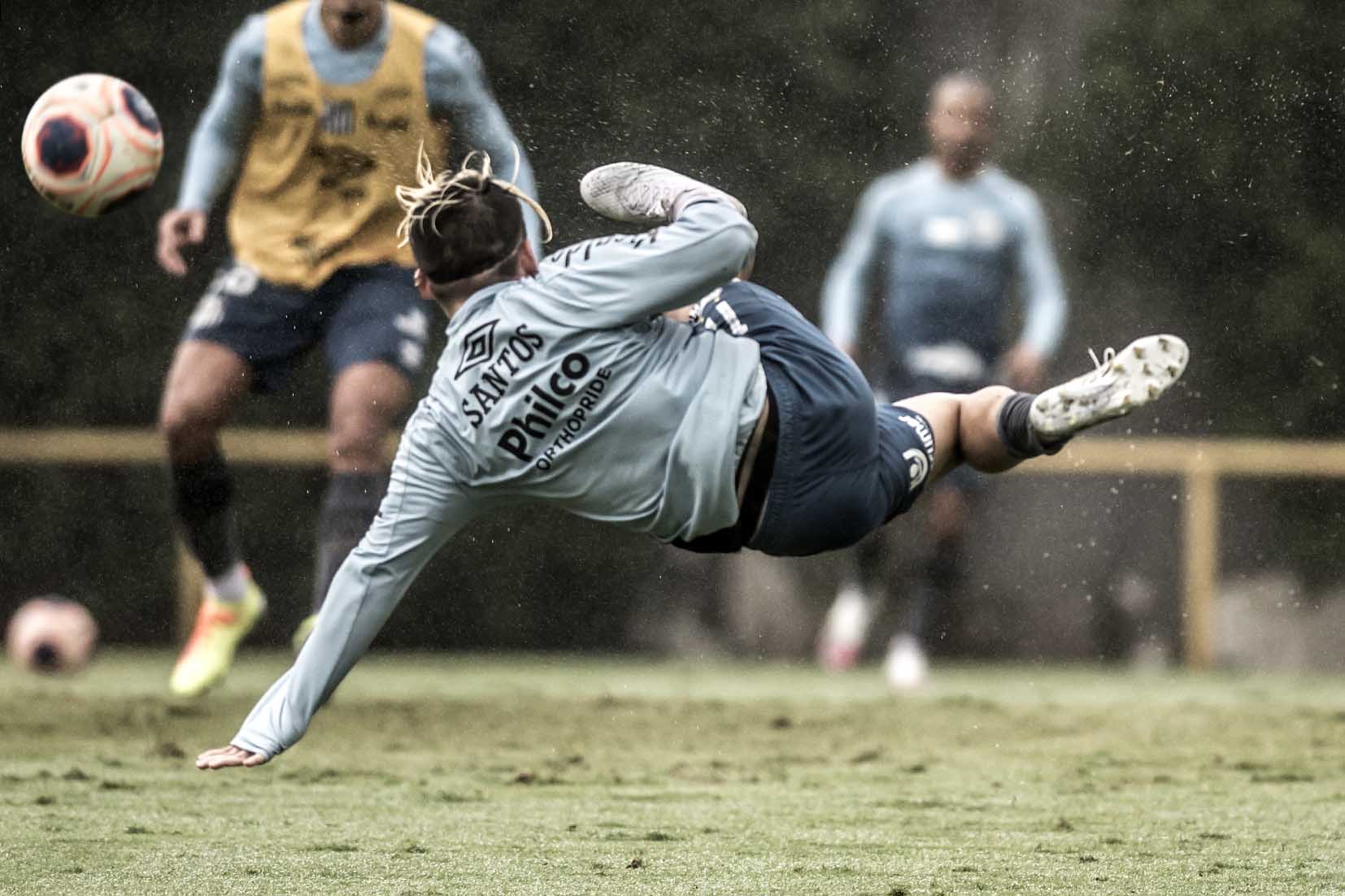Santos segue treinando no CT Rei Pelé - Ivan Storti / Santos FC / Fotos Públicas