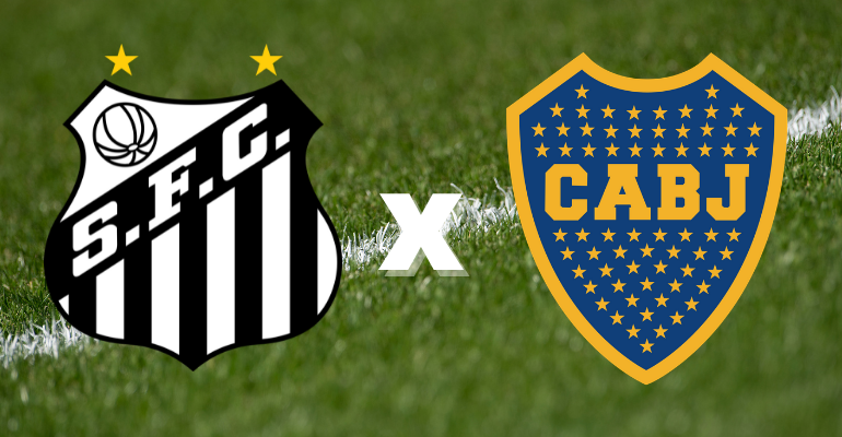 Santos e Boca Juniors se enfrentam pela Libertadores - Getty Images/Divulgação