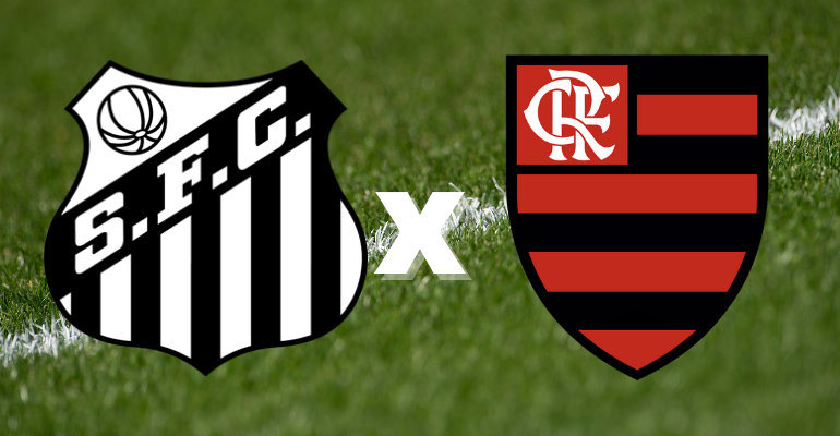 Santos e Flamengo se enfrentam pela 18ª rodada do Campeonato Brasileiro - Getty Images/ Divulgação