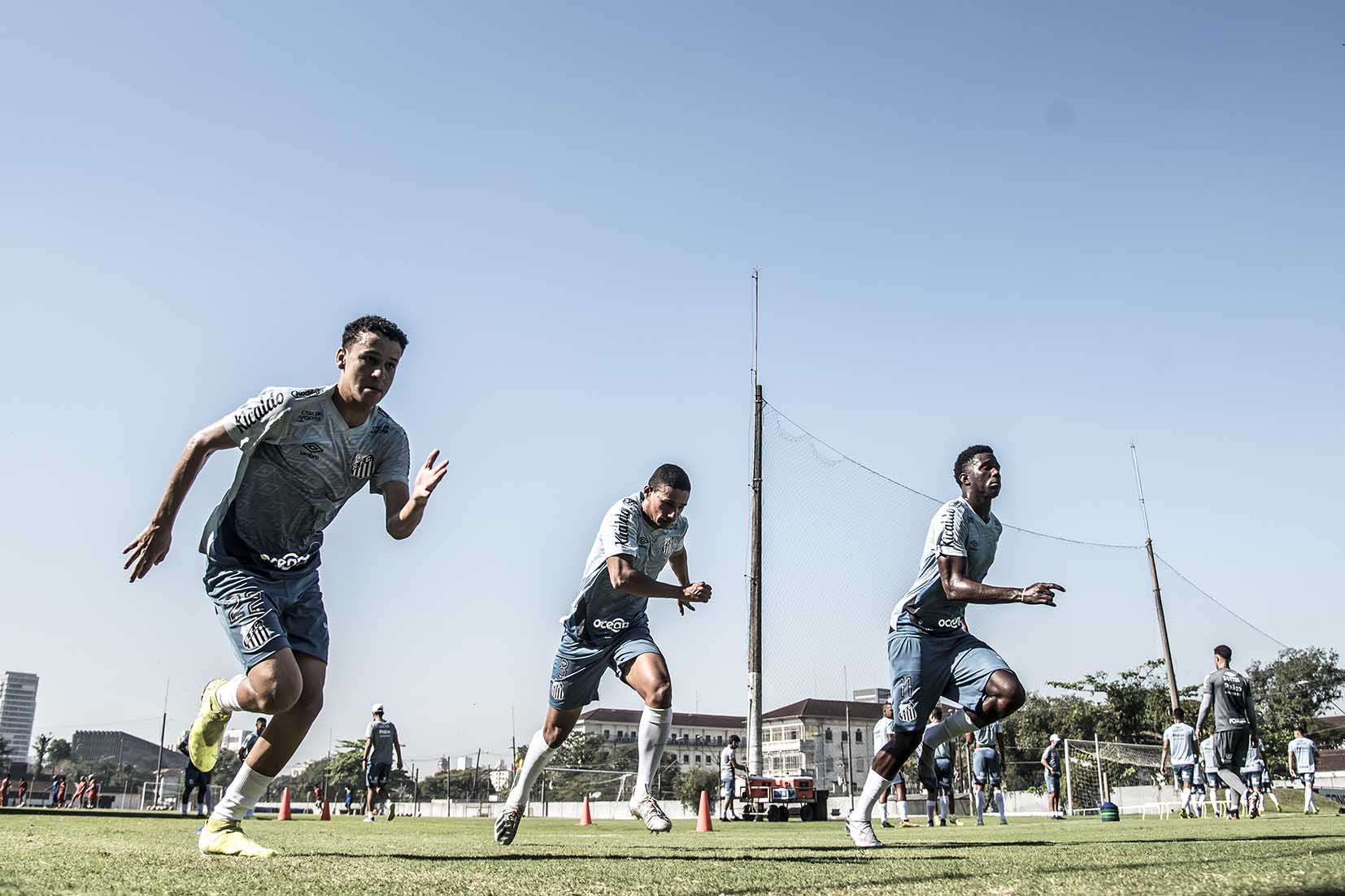 Santos tem surto de coronavírus no elenco e tenta adiamento de jogo diante do Internacional - Ivan Storti / Santos FC / Fotos Públicas