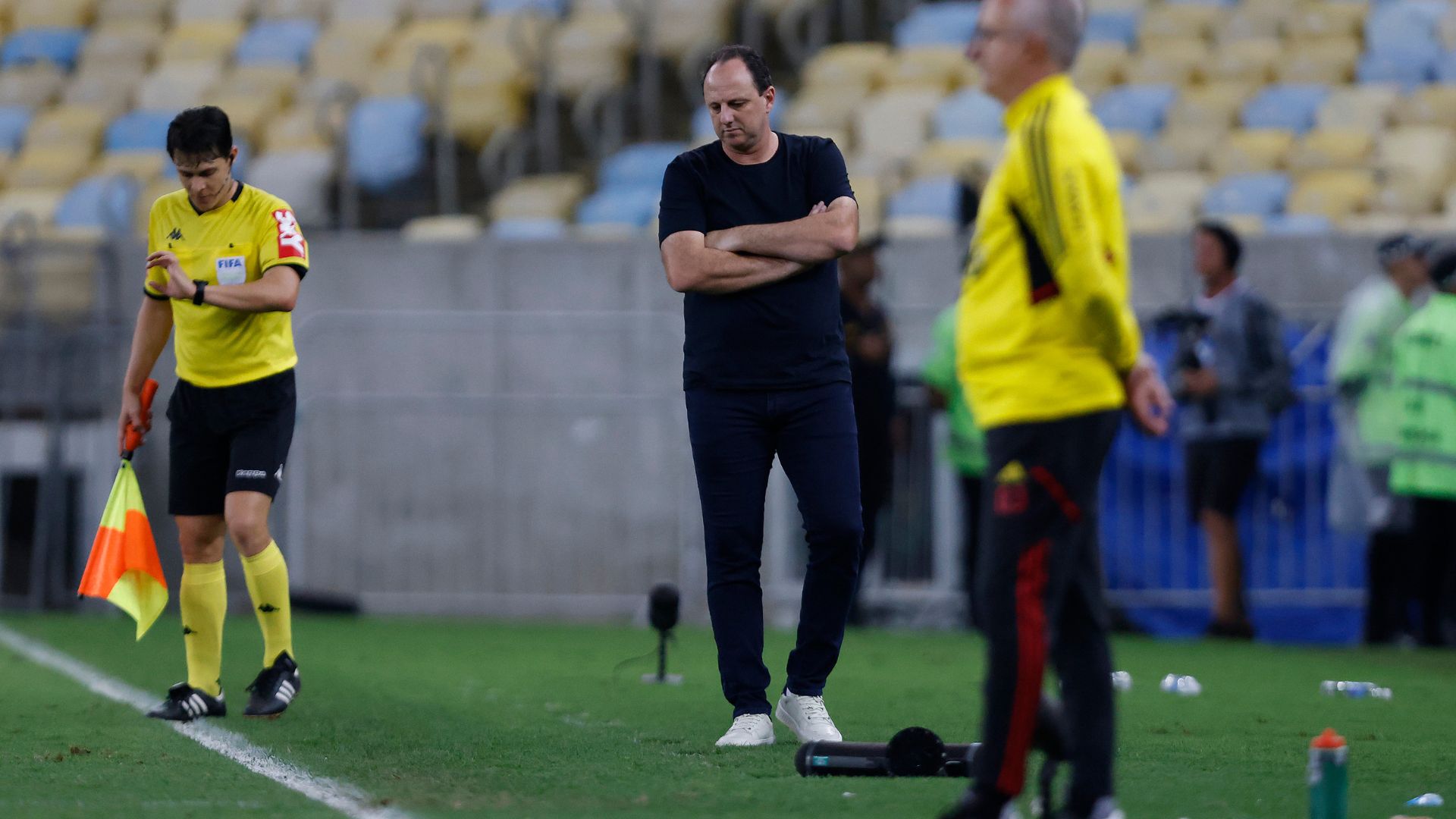 Rogério Ceni e o São Paulo foram eliminados da Copa do Brasil na última quarta-feira, 14 - GettyImages