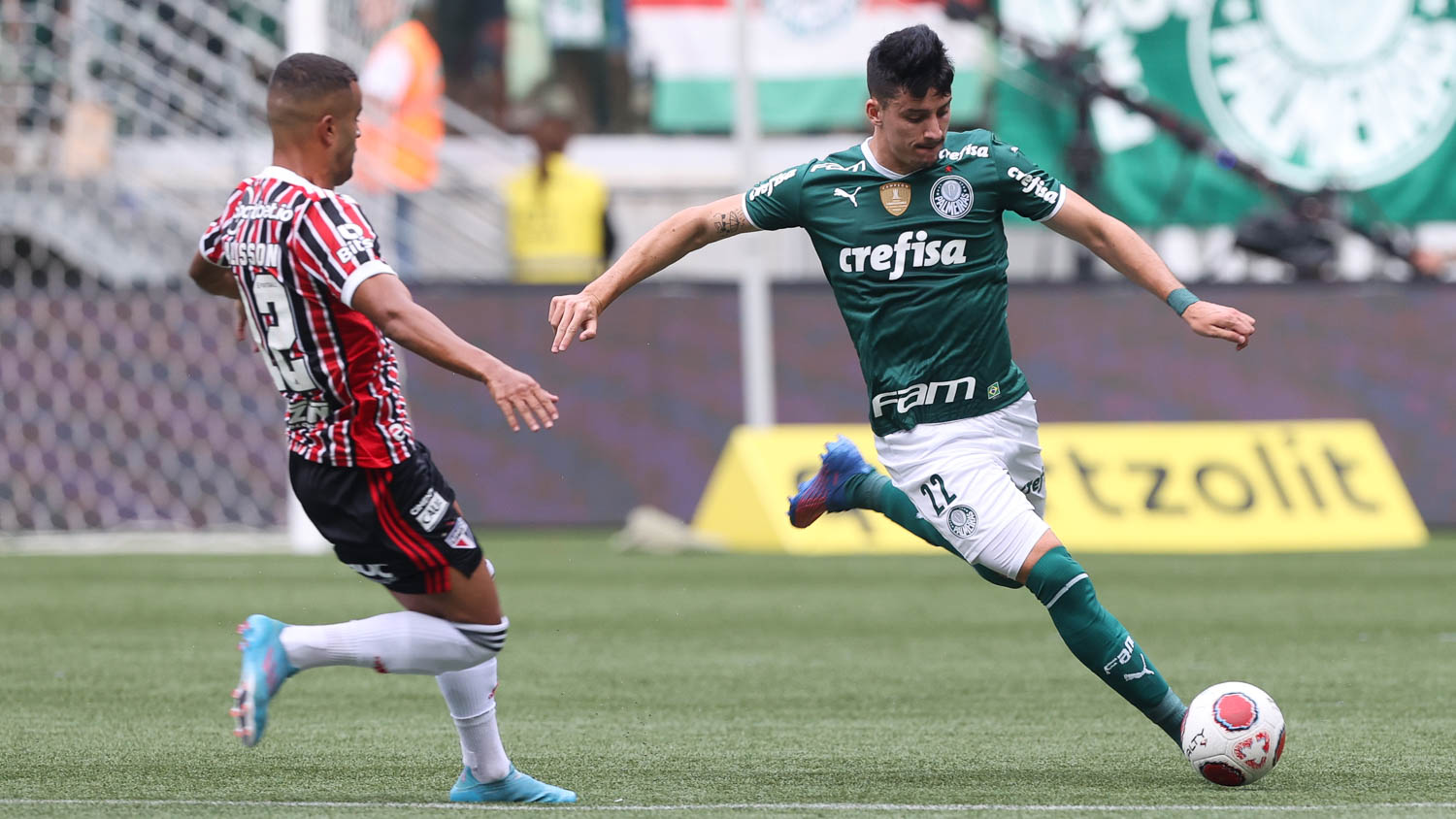 São Paulo x Palmeiras fecha a 12ª rodada do Brasileirão - Crédito: Flickr - Cesar Greco/Palmeiras