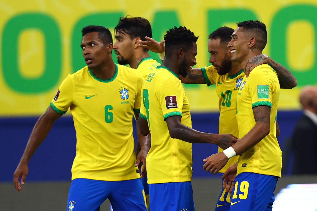Neymar e Raphinha foram decisivos para a Seleção Brasileira de Tite - GettyImages