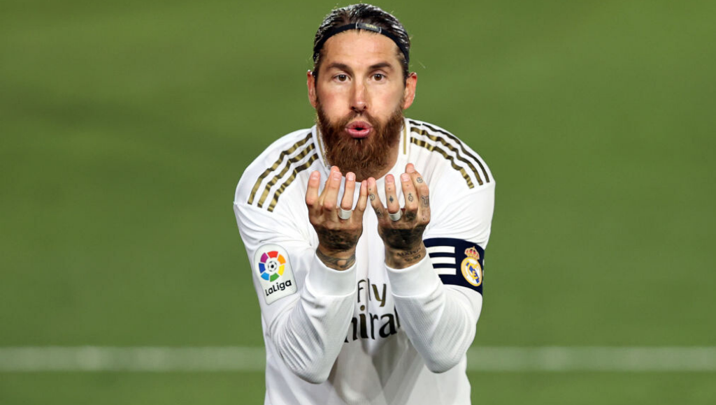 Sergio Ramos em ação pelo Real Madrid - GettyImages