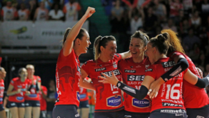 Jogadoras do Sesi-Bauru, que vão enfrentar o Brasília na Superliga Feminina - Sesi-SP/Flickr