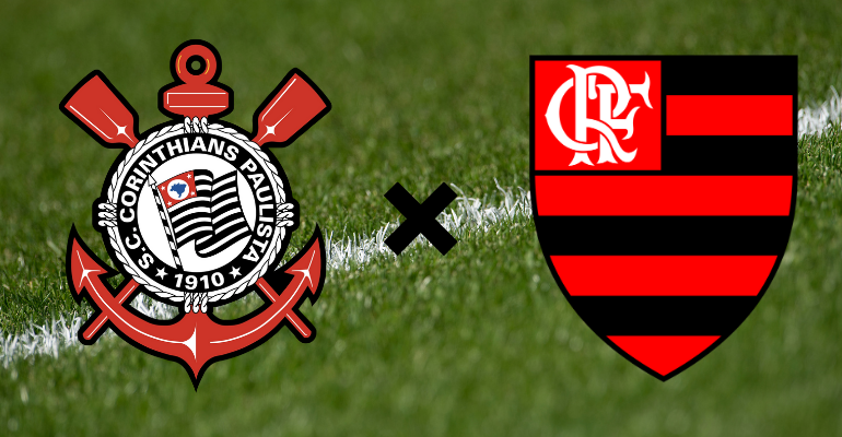 Corinthians e Flamengo se enfrentam pela 17ª rodada do Brasileirão - Divulgação / Getty Images