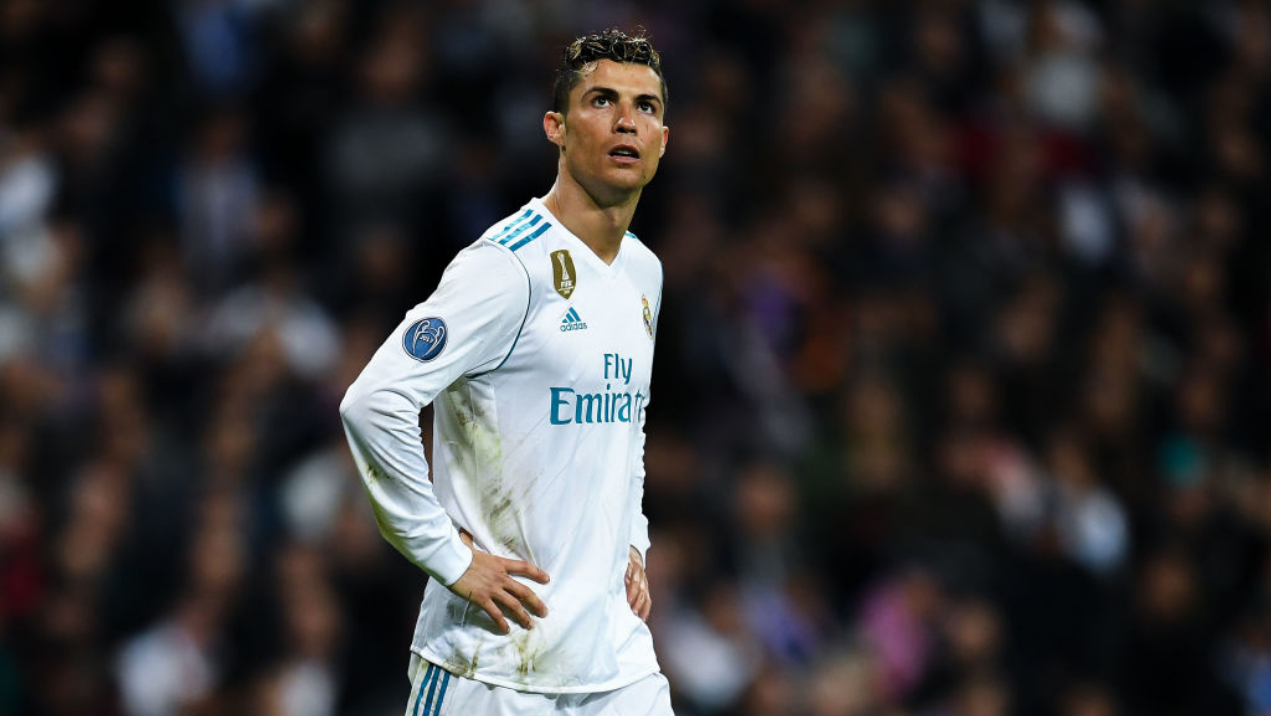 Cristiano Ronaldo na época em que defendia o Real Madrid - GettyImages