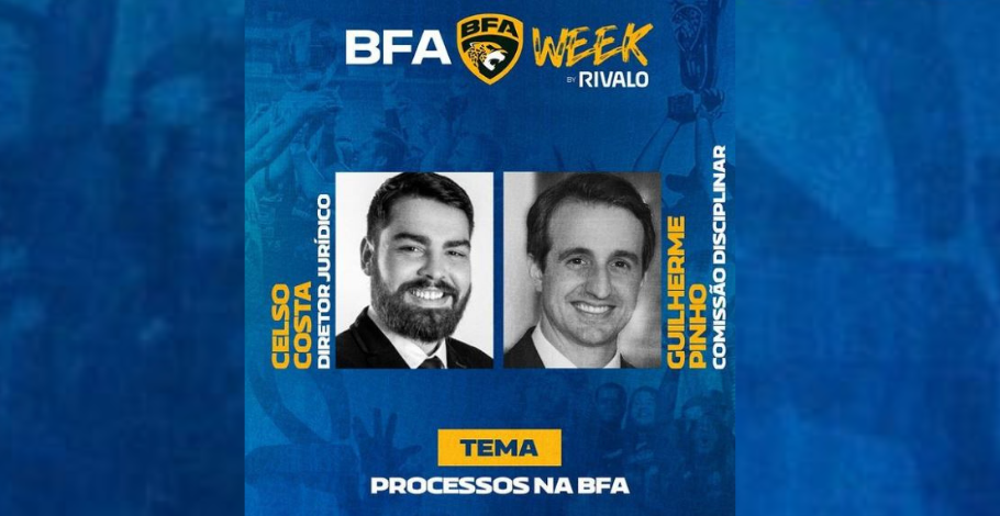 BFA Week by Rivalo vai discutir sobre os processos e como funciona o julgamento de infrações - Divulgação