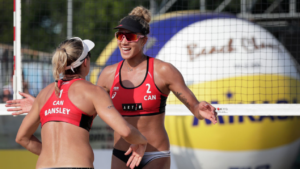 Sude e Borger, atletas do vôlei de praia - GettyImages