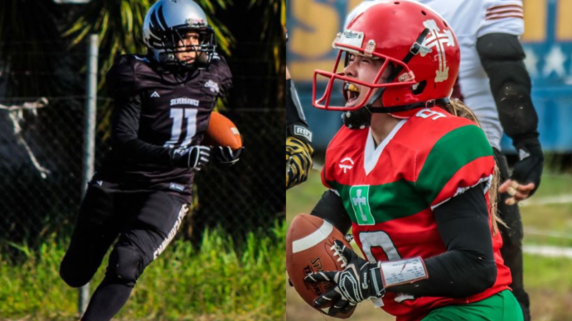 Conheça as principais armas de Curitiba Silverhawks e Portuguesa FA para a final da Liga BFA feminina - Montagem de fotos - Yssara Kauanne e Grasiela Gonzaga