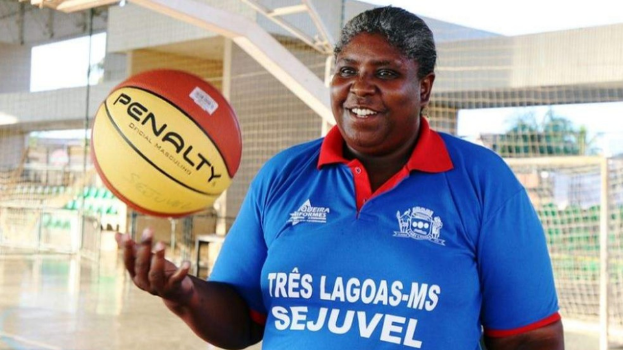 Ruth de Souza, ex-jogadora de basquete - Divulgação/Três Lagoas MS