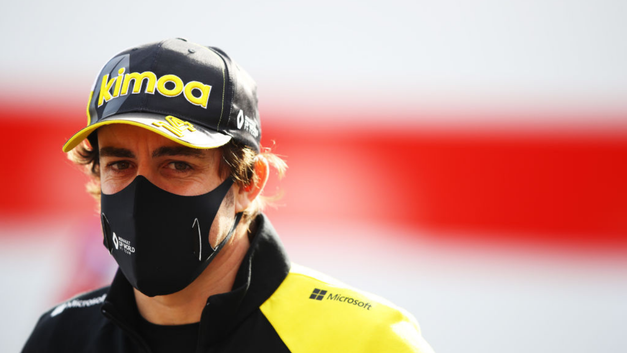 Fernando Alonso durante corrida - GettyImages