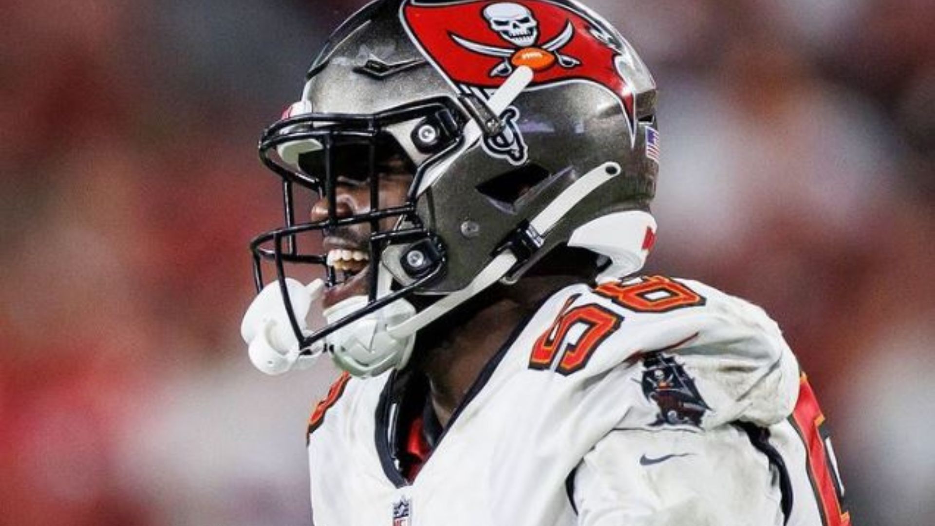 Com lesão no tendão, Shaquil Barrett desfalca Buccaneers pelo restante da temporada - Reprodução Instagram