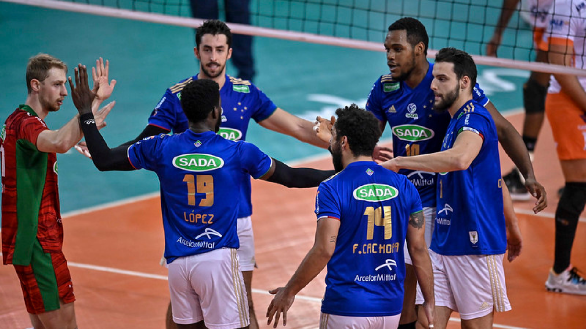 Superliga Masculina na partida entre Cruzeiro e Uberlândia - Agência i7/Sada Cruzeiro/Flickr