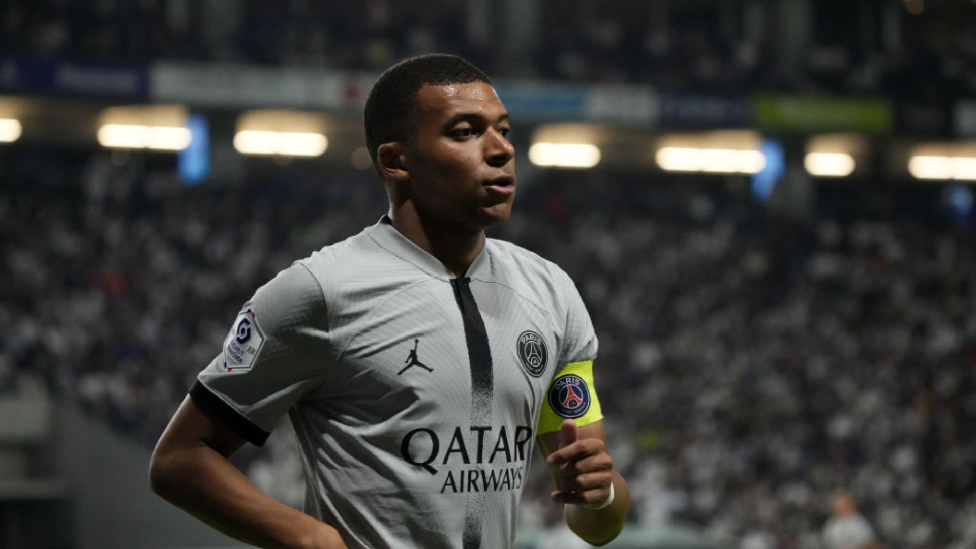 Mbappé viu o técnico do PSG explicar toda a sua irritação durante a vitória da equipe na Ligue One - GettyImages