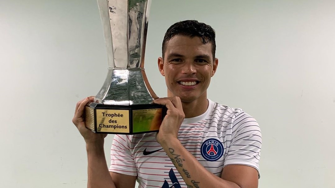 Thiago Silva tem grande identificação com a torcida do Fluminense - Instagram