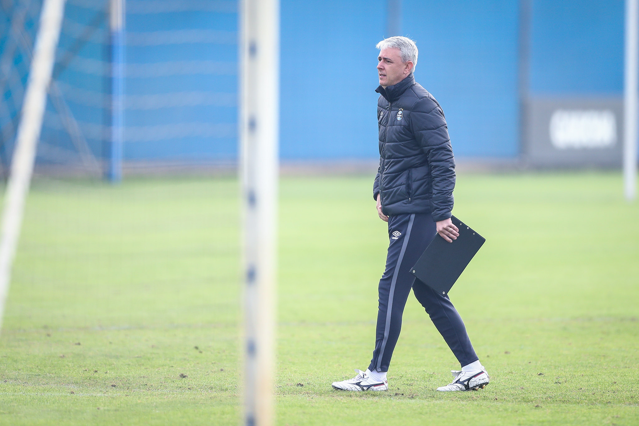 Tiago Nunes poderá ter reforço para o ataque do Grêmio no Brasileirão - Lucas Uebel / Grêmio