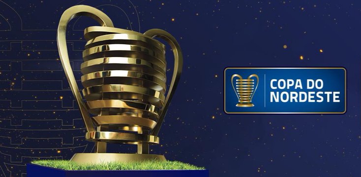 Troféu da Copa do Nordeste - Divulgação/ Copa do Nordeste