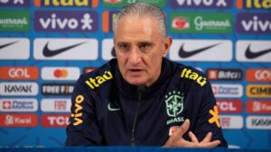 Tite falou em coletiva - Flickr CBF/ Lucas Figueiredo