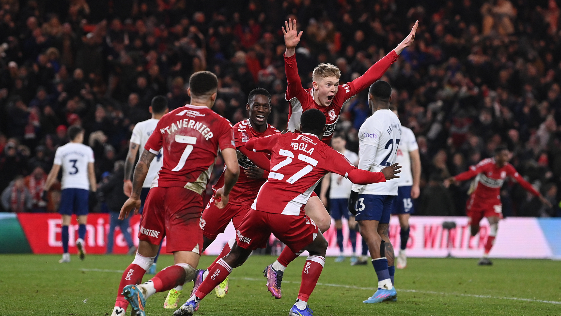 Tottenham é eliminado pelo Middlesbrough na Copa da Inglaterra - GettyImages