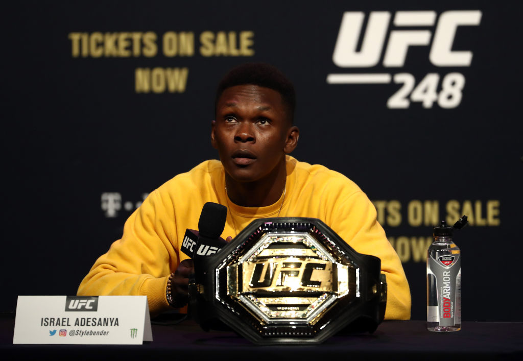 Israel Adesanya tem nova luta no UFC - GettyImages