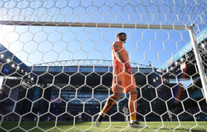 Unai Simón fez o nono gol contra desta edição da Eurocopa - Getty Images