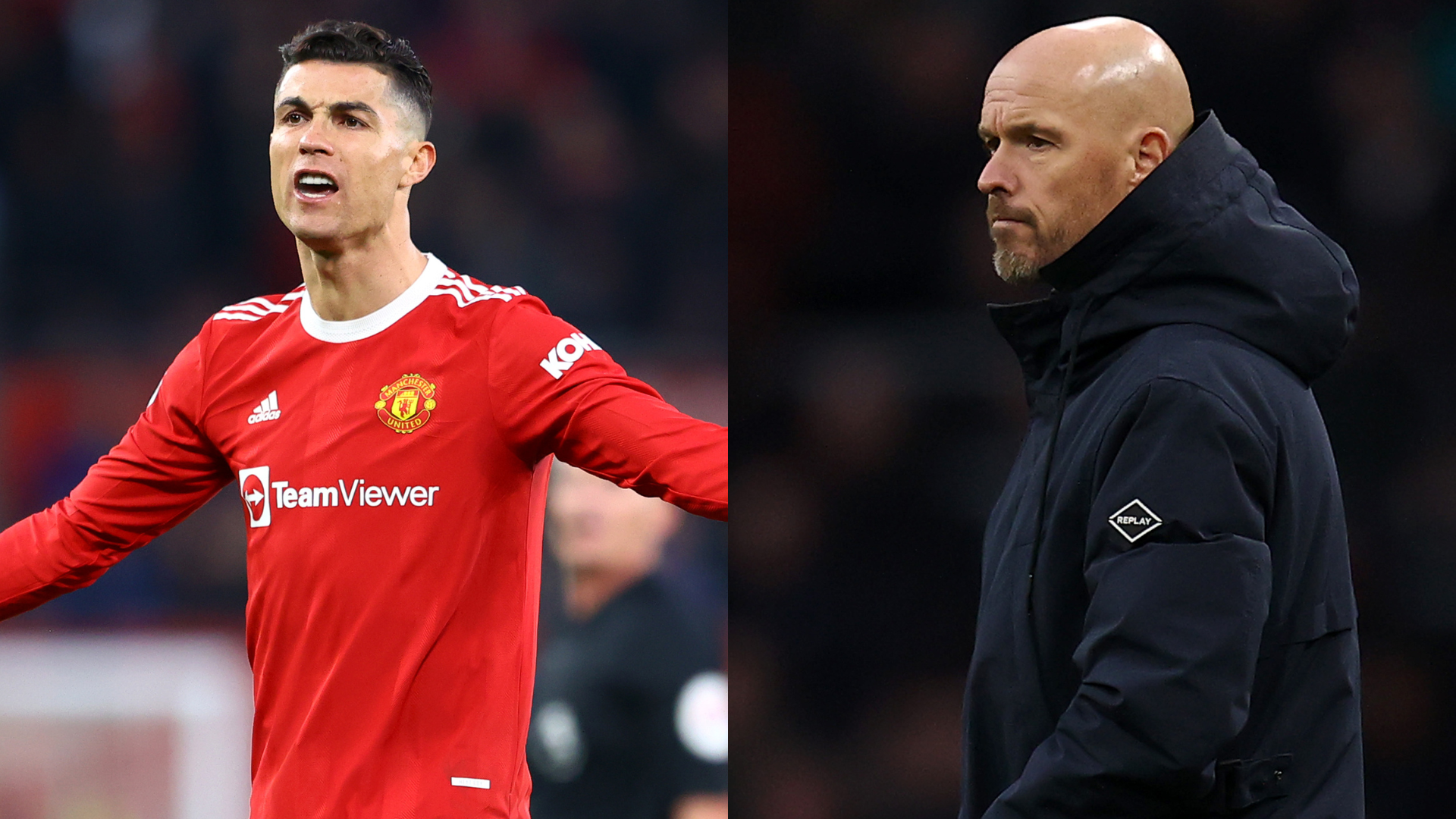 Cristiano Ronaldo ainda não tem futuro definido no United e Erik Ten Hag é quem vai definir isso - GettyImages