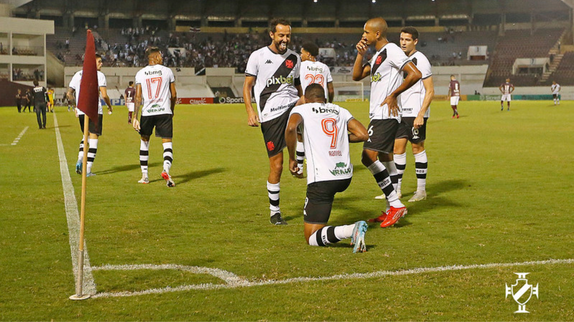 Jogadores do Vasco comemorando o gol na Copa do Brasil - Rafael Ribeiro/Vasco/Flickr