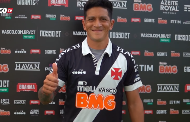 Gérman Cano brilhou na disputa - Reprodução/ Vasco TV