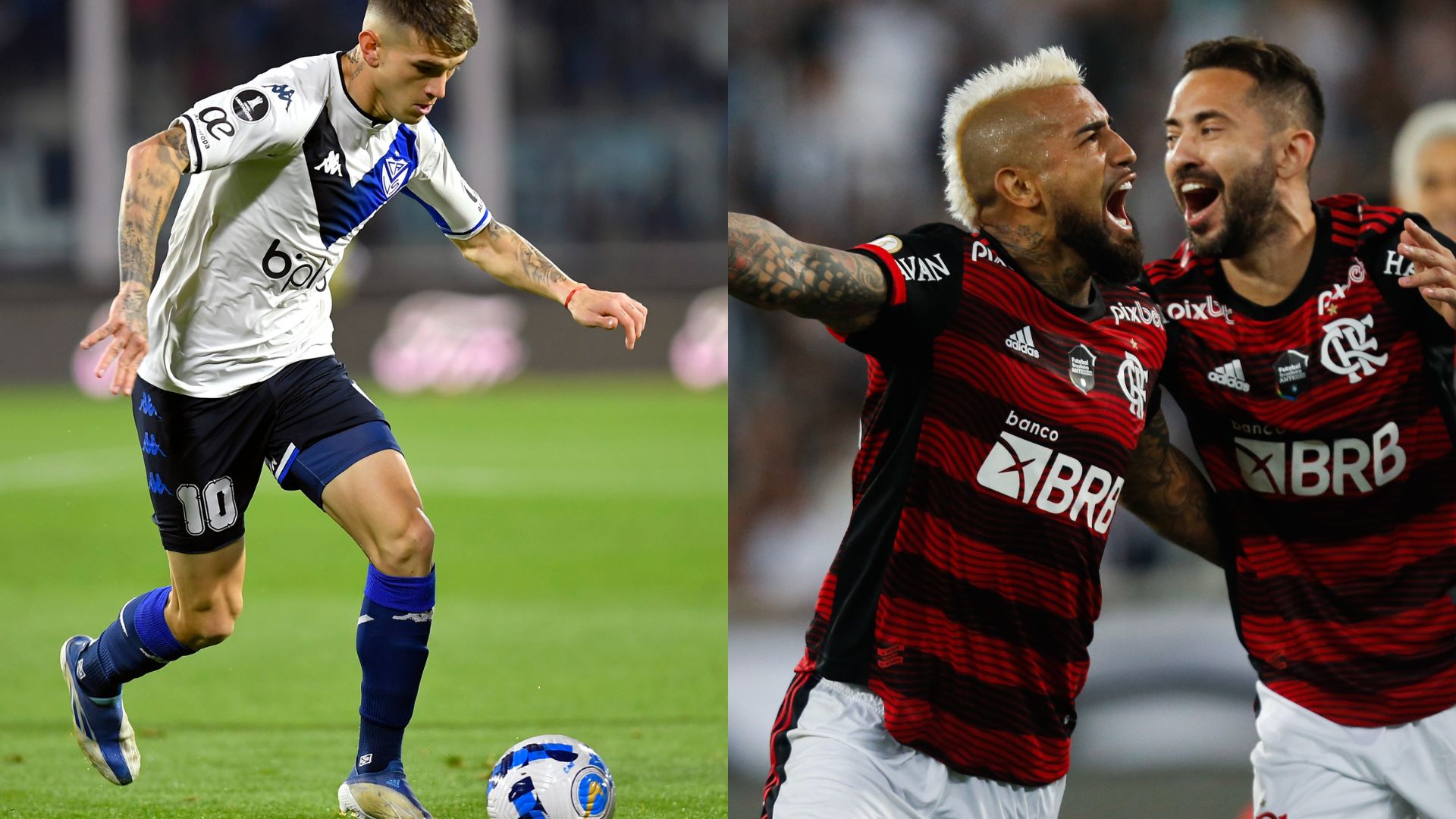 Vélez Sarsfield x Flamengo se enfrentam na Libertadores - Getty Images/Gilvan de Souza/Flamengo/Flickr