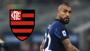 Vidal é multado após se declarar ao Flamengo - Getty Images/ Divulgação