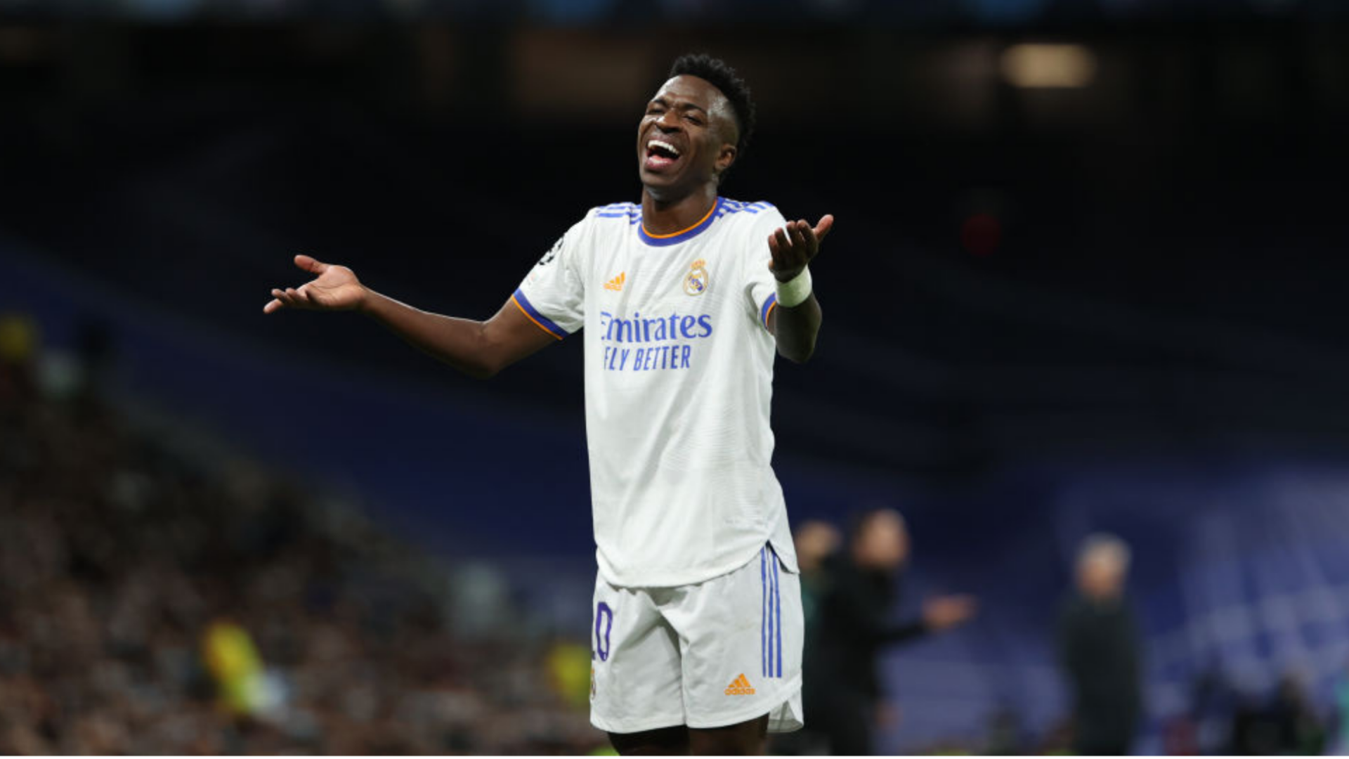 Vini Jr, jogador do Real Madrid - GettyImages