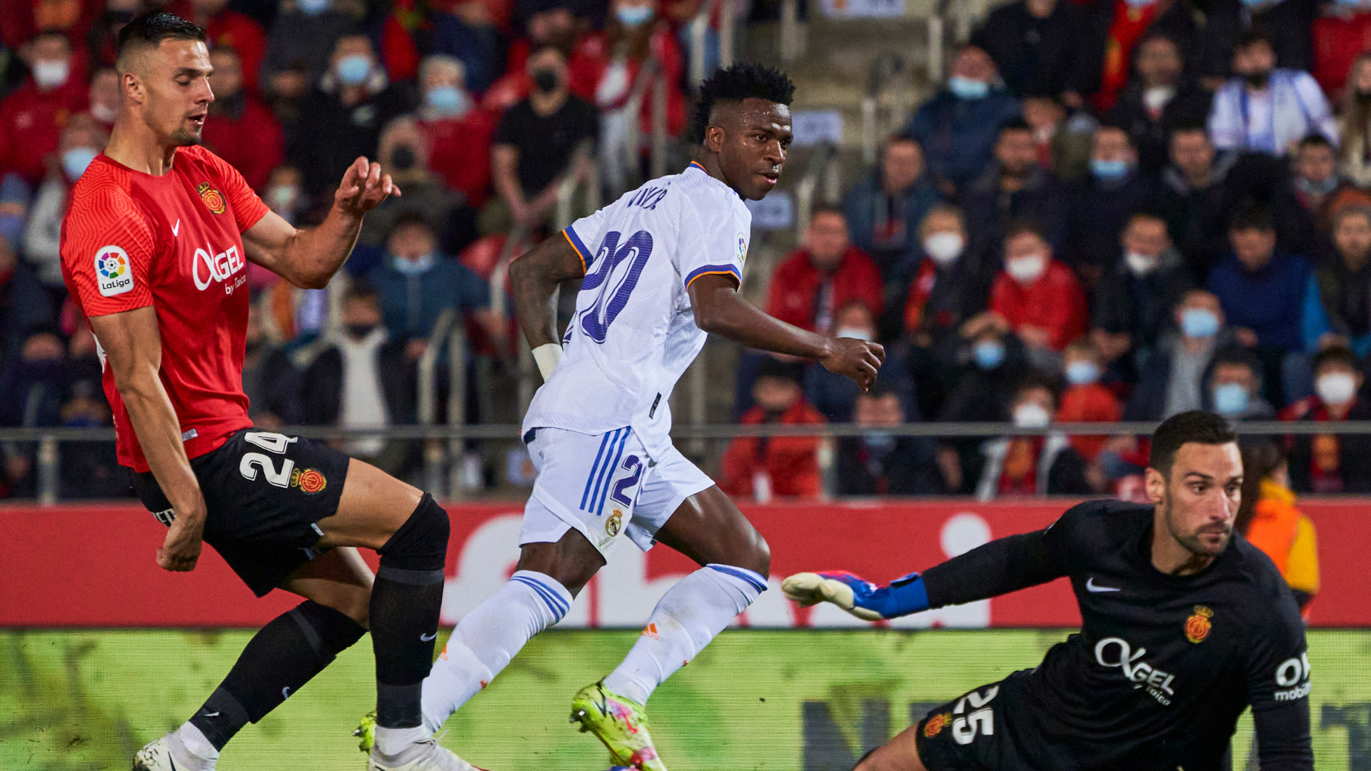 Com gol brasileiro, Real Madrid vence o Mallorca pela La Liga - Getty Images