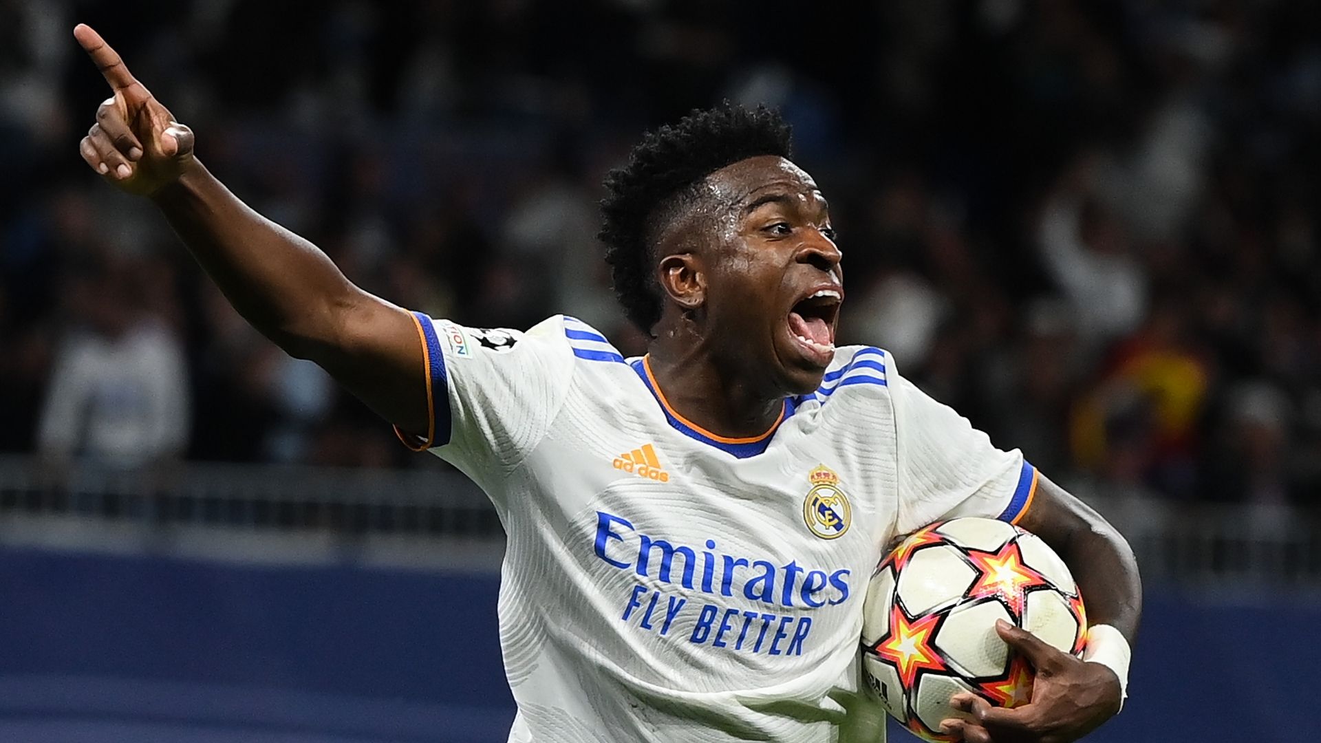Vinícius Jr encaminha renovação com Real Madrid - Crédito: Getty Images