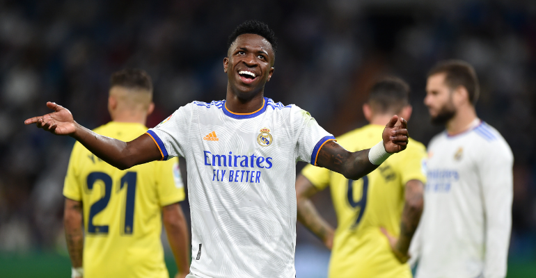 Vinícius Júnior se destaca no Real Madrid - Getty Images