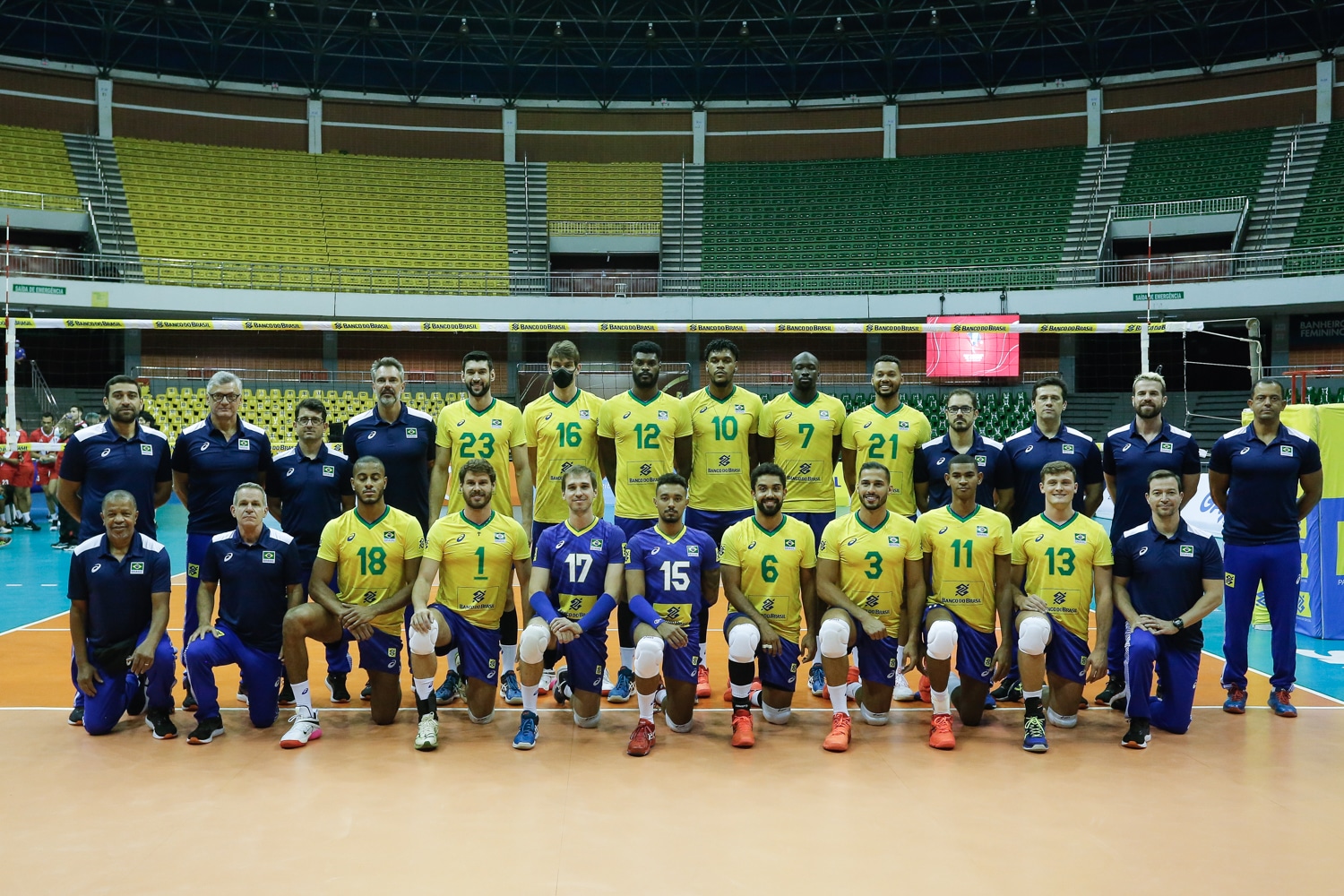 Brasil e Colômbia duelaram no Sul-Americano de Vôlei - William Lucas/Inovafoto/CBV/Fotos Públicas