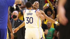 Warriors, Curry e Poole querem passar pelo Boston Celtics na final da NBA - GettyImages
