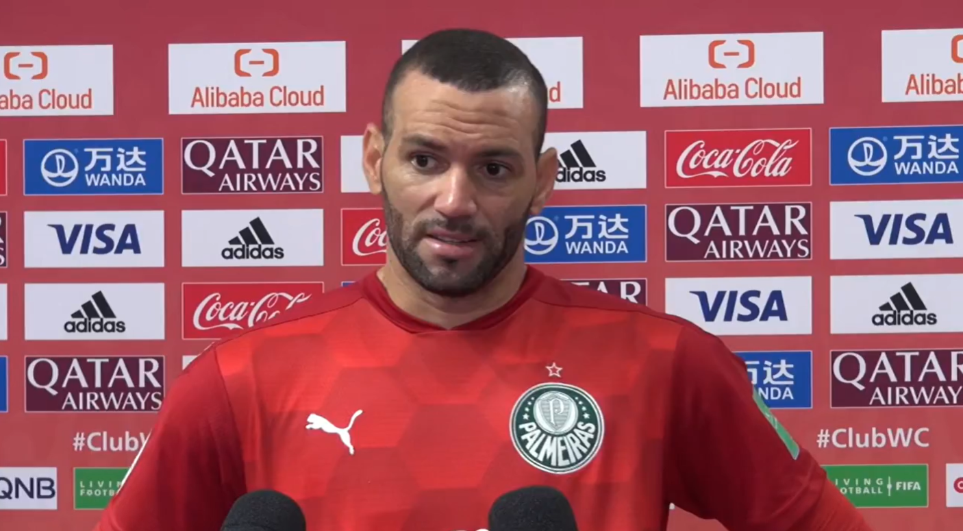 Weverton avalia partida do Palmeiras e lamenta eliminação no Mundial de Clubes: “Não podemos nos abater” - Transmissão/ Globo