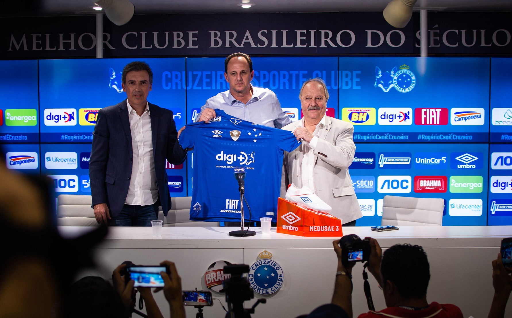 Ceni comandou o Cruzeiro por 47 dias - Bruno Haddad/Cruzeiro