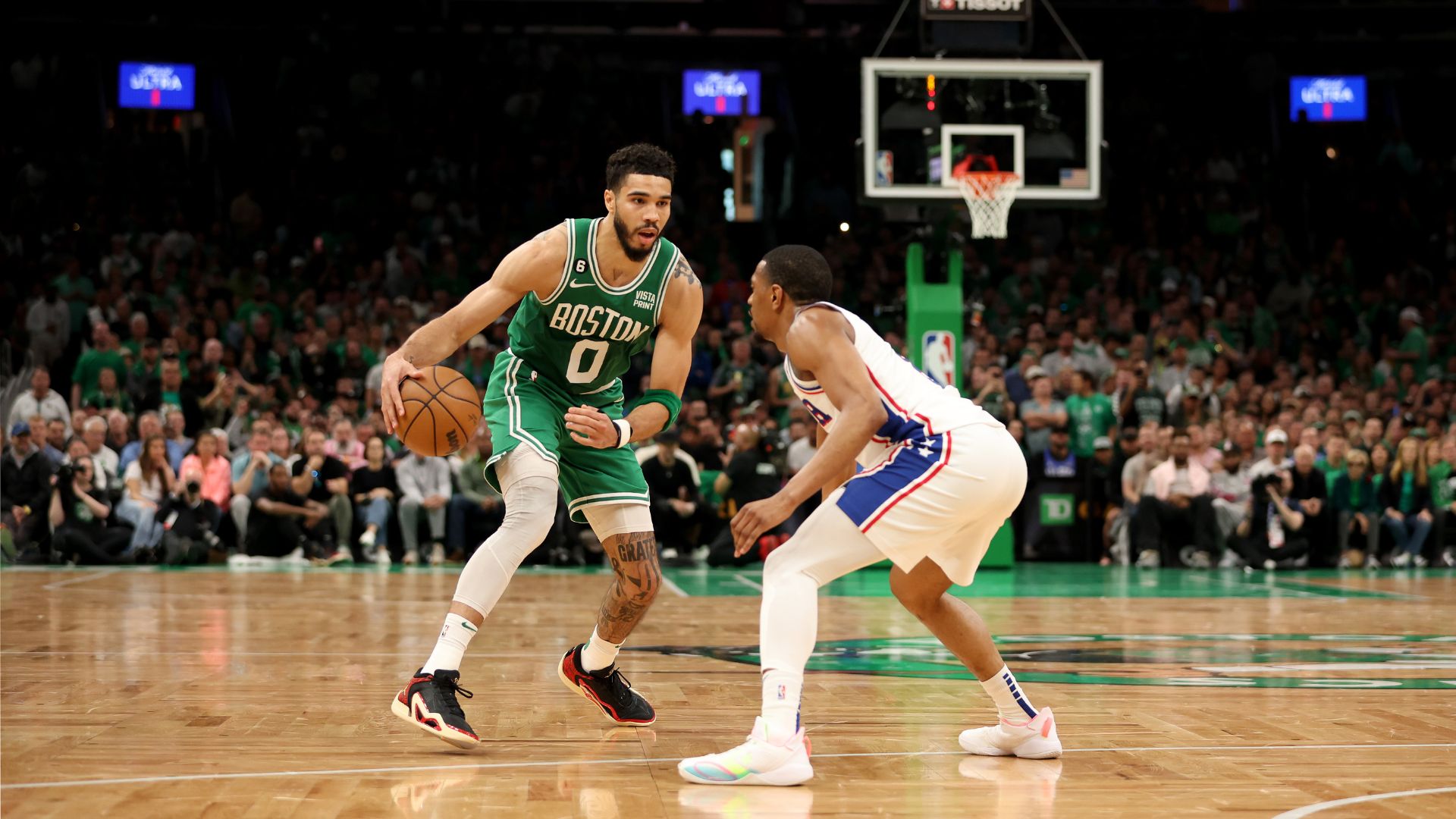 Boston Celtics vence Philadelphia 76ers na NBA - Getty Images