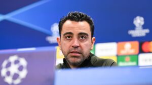 Xavi, técnico do Barcelona - Getty Images