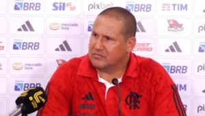 Mário Jorge, técnico interino do Flamengo - Reprodução/Youtube