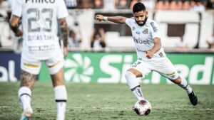 Santos em campo no Campeonato Paulista 2023 - Raul Baretta/Santos/Flickr/