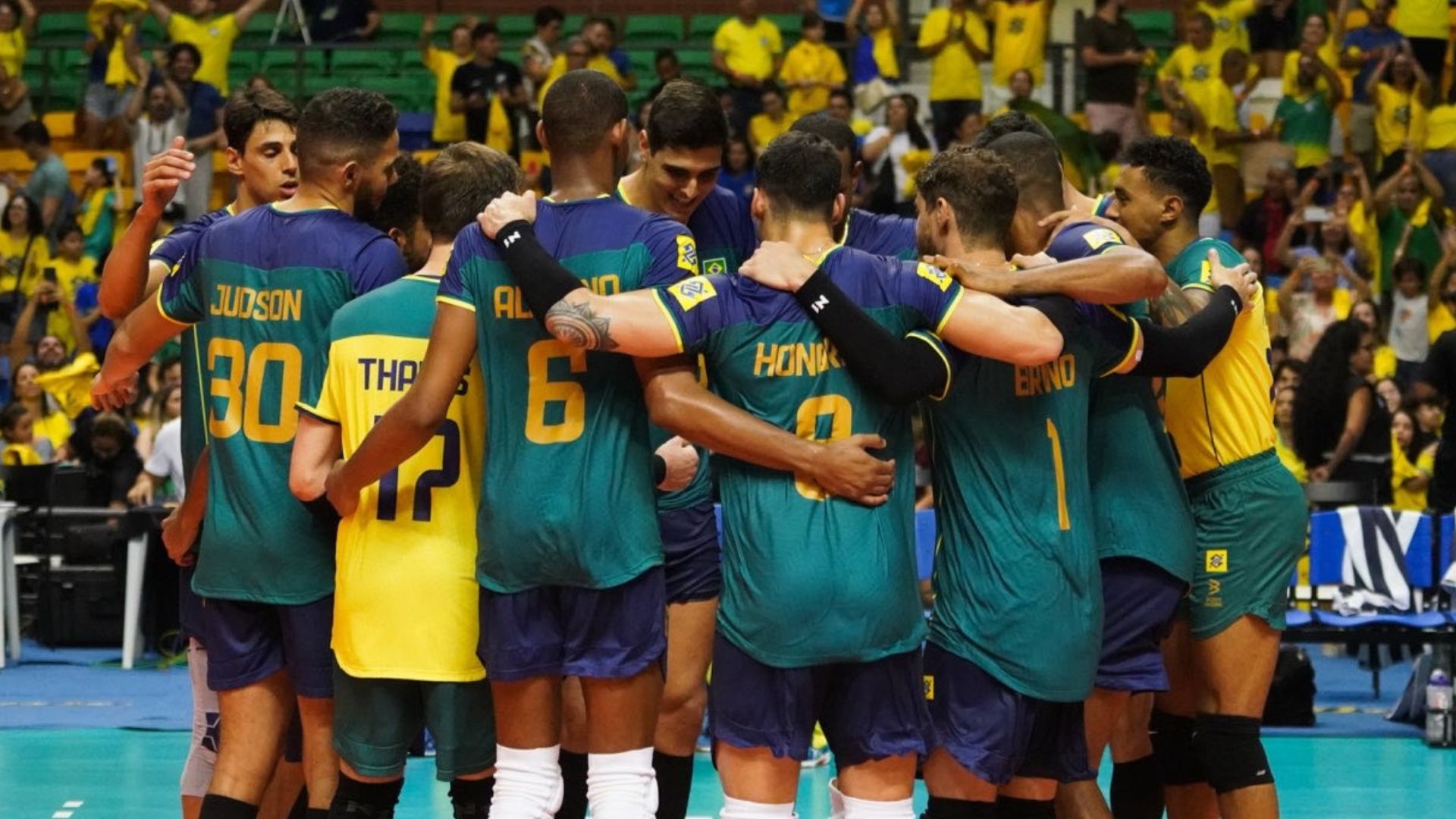 Brasil x Argentina é a grande final do Sul-Americano de vôlei masculino - Reprodução/CBV