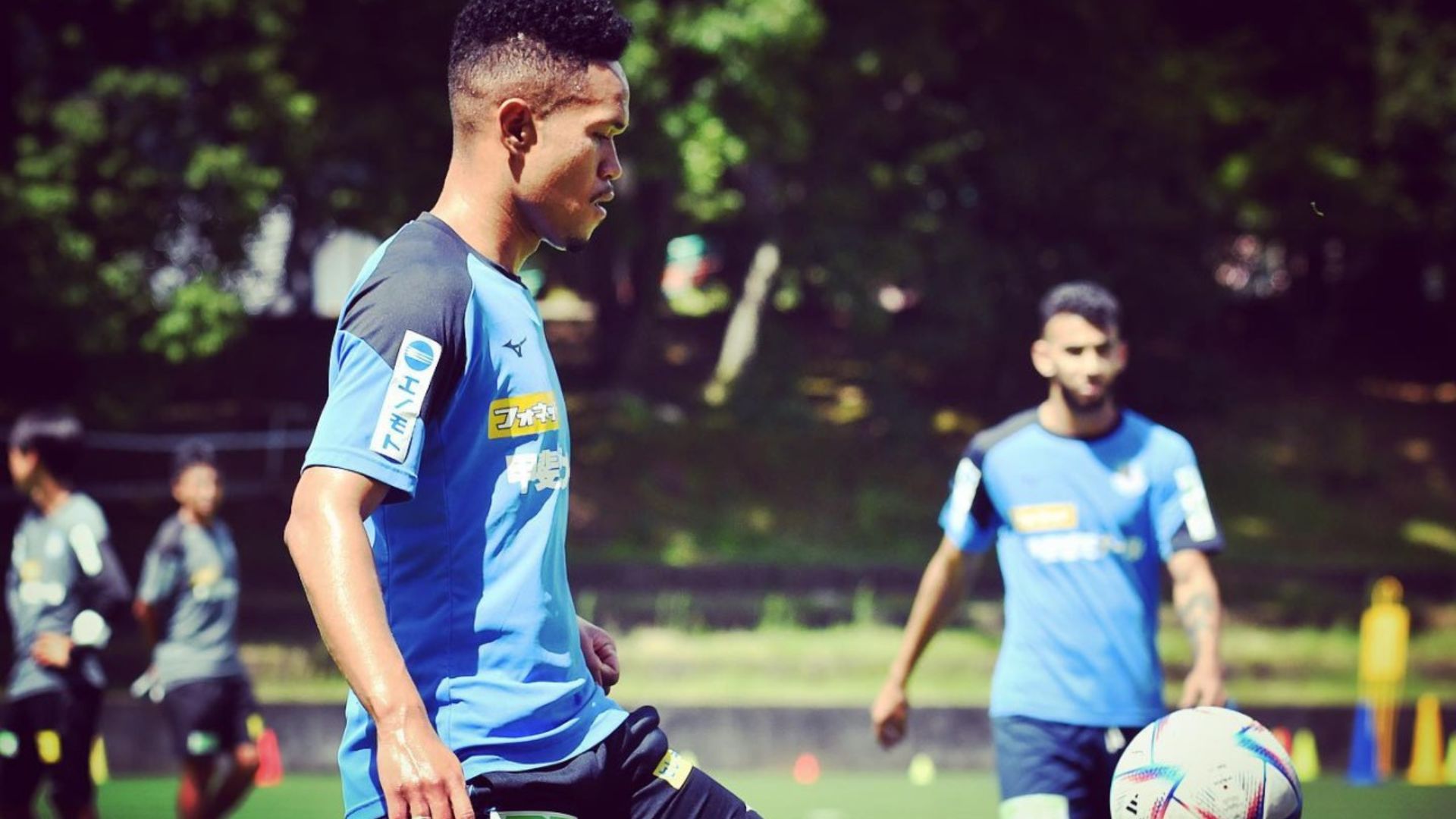 Eduardo Mancha, novo reforço do Ventforet Kofu - Divulgação/Ventforet Kofu