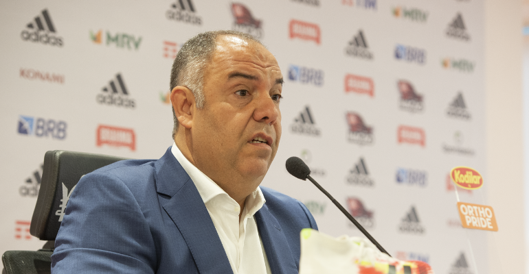 Marcos Braz confia no Flamengo e abre o jogo sobre consequências da Libertadores - Alexandre Vidal/Flamengo