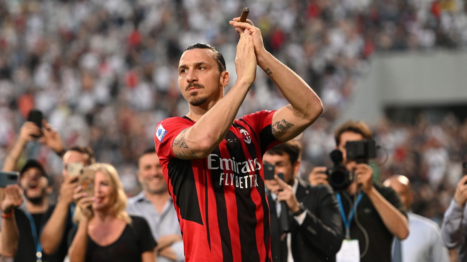 Ibrahimovic no Milan - Getty Images