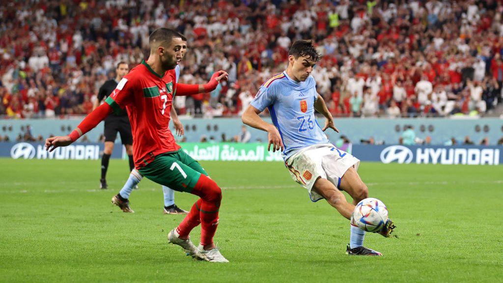 Marrocos x Espanha foi definido na Copa do Mundo 2022 - Getty Images